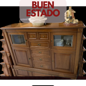 Mueble bajo 5 cajones y 4 puertas